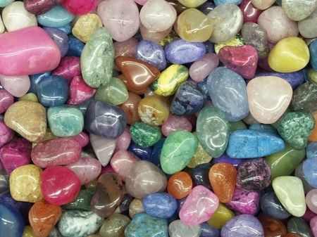 Small colorful rocks for background Small colorful rocks for background