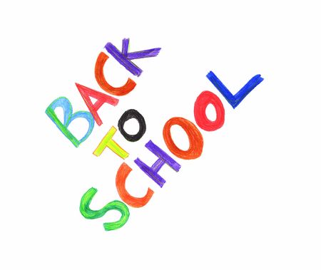Illustration of a back to school sign