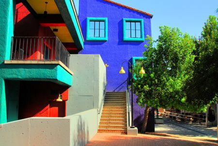 COLORFUL ARCHITECTUREの写真素材