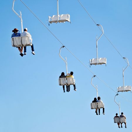 Cable Carsの写真素材