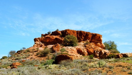 Rocky outcropping, Western Australiaの写真素材
