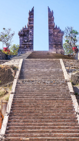 Temple ~ Monastery,  Brahma Vihara Arama ,   Bali, Indonesiaの写真素材