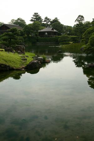 Kastura Imperial Village, Kyoto, Japanの写真素材