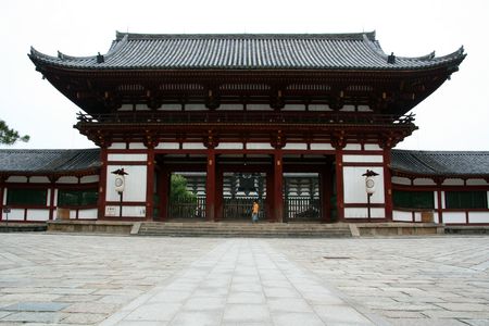 Todaiji Ancient Temple, Nara, Japanのeditorial素材