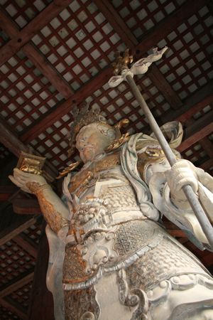 Warrior - Todaiji Ancient Temple, Nara, Japanの写真素材