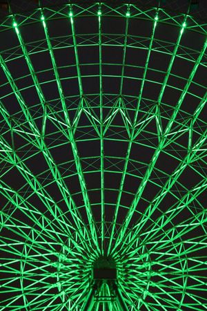 Ferris Wheel - Osaka City in Japan, Asiaの写真素材
