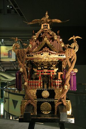Edo-Tokyo Museum, Tokyo, Japanの写真素材