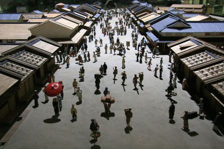 Edo-Tokyo Museum, Tokyo, Japanの写真素材