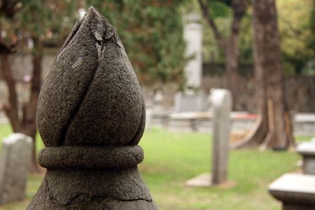 Grave Stone - Protestant Chapel & Cemetery, Macauの写真素材