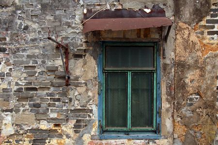 Run Down Building - Macauの写真素材