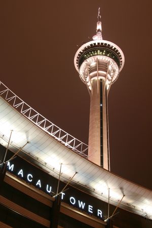 Macau Sky Tower, Macauのeditorial素材