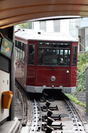 Peak Tram - Victoria Peak, Hong Kong, Asiaのeditorial素材