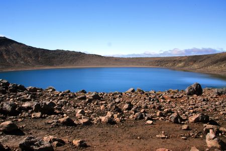 Tongariro National Park, New Zealandの写真素材
