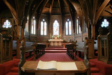Old St Paul's, Wellington, New Zealandのeditorial素材
