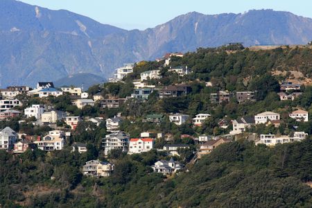 Wellington Capital City, New Zealandの写真素材