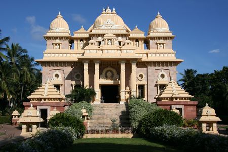 Ramakrishna Temple, Chennai, Indiaの写真素材
