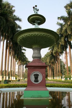 Eden Gardens in Kolkata City -  Indiaの写真素材