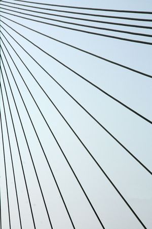 Hooghly Bridge, a famous landmrk in the city of Calcutta / Kolkata, India