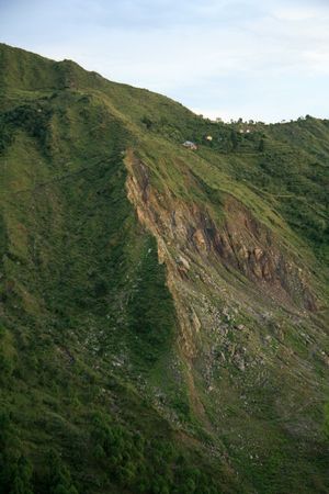 Mcleod Ganj, remote town in northern Indiaの写真素材