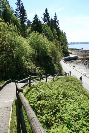 Stanley Park, One of the Largest Urban Park's in The World - Vancouver, BC, Canadaの写真素材