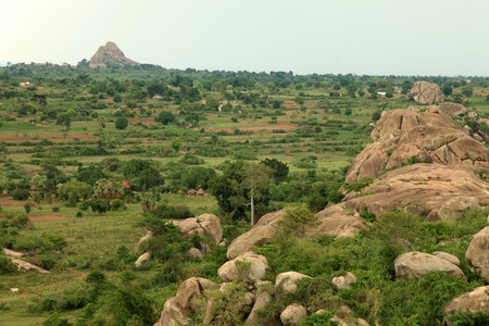 Nyero Rock Caves - Uganda - The Pearl of Africaの写真素材