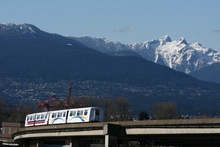 The City of Vancouver, BC, Canadaの写真素材