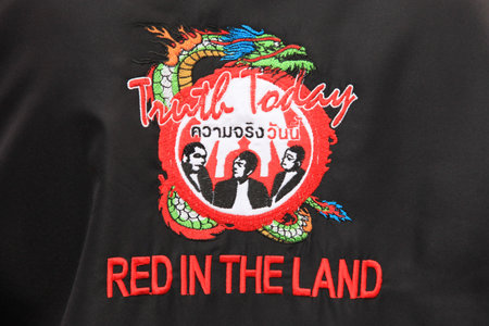 BANGKOK - NOV 19: Red Shirts Protest Demonstration - Bangkok, Thailand (19th November 2010)のeditorial素材