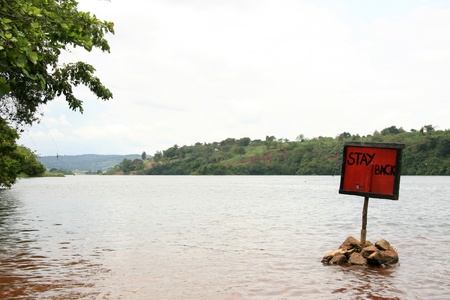 Source of the Nile - Jinja Town in Uganda - The Pearl of Africaの写真素材