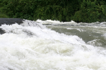 Nile River - Bujagali Falls + River in Uganda - The Pearl of Africaの写真素材