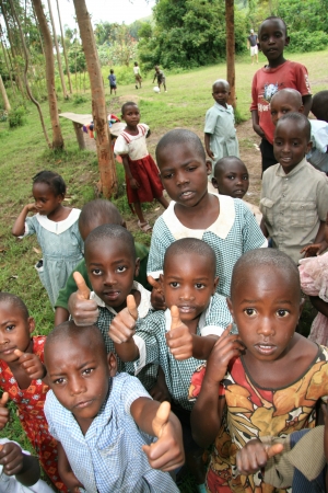 Local School in Uganda in East Africaのeditorial素材