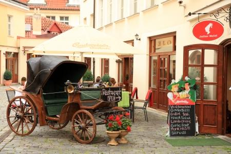 Restaurant, Bar, Cafe - Prague, Czech Republicのeditorial素材