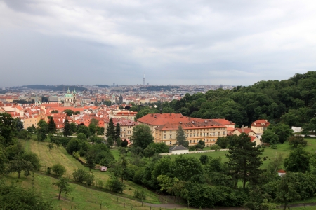 Prague Cityscape, Czech Republicの写真素材