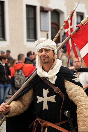 KAPRUN, AUSTRIA - JUL 22: The Castle festival on July 22, 2012, in Kaprun, Austria a Traditional...