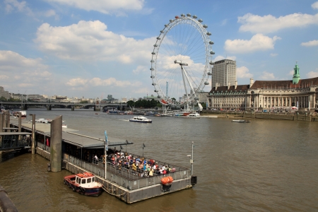 sports competition CITY, LONDON - AUG 9 : A day in London during the sports competition Games 2012 on August 9, 2012 in London, UK.のeditorial素材