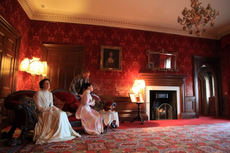 Warwick Castle in England, UKのeditorial素材