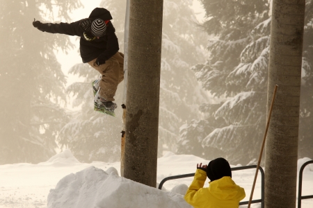 Quiksilver Showdown Over The City - Vancouver, Canada (28th March 2009)のeditorial素材