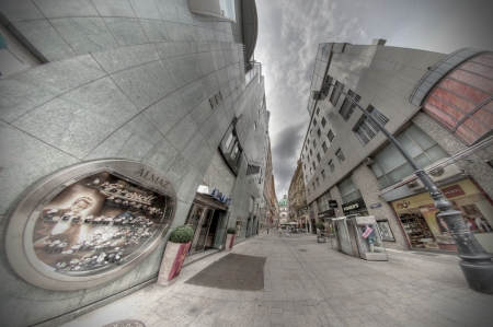 Vienna City Centre in Austria, Europeのeditorial素材