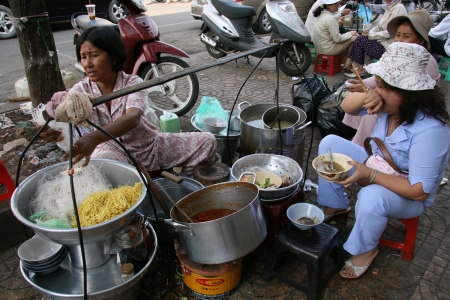 Cholon (Chinatown) in Ho Chi Minh, Vietnamのeditorial素材