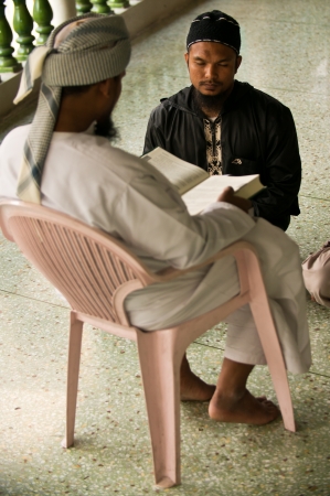 Inside Muslim Mosque in Bangkok City, Thailandのeditorial素材
