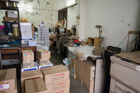 Paper Printing Factory in Penang City in Malaysiaのeditorial素材