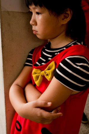 BANGKOK - FEBUARY 10: Chinese New Year 2013 - Young girl in Chinatown, Bangkok, Thailand on 10th Febuary 2013のeditorial素材