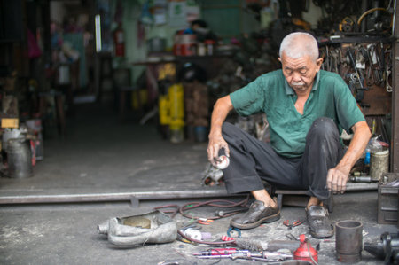 Repair Shop in Penang City in Malaysia