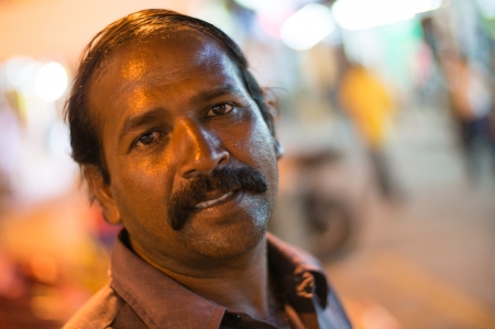 Indian Man, Penang City in Malaysiaのeditorial素材