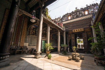 Historic Peranakan Mansion in Georgetown, Penangのeditorial素材