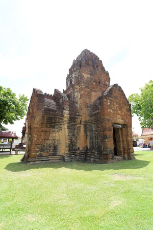 Kamphaeng Laeng Temple in Phetchaburi, Thailandの写真素材