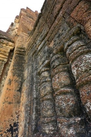 Kamphaeng Laeng Temple in Phetchaburi, Thailandの写真素材
