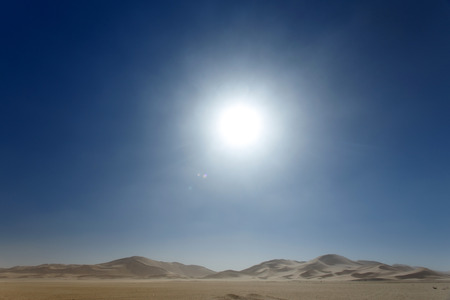 Sand Dunes in Namib Desrt, Namibia, Africaの写真素材