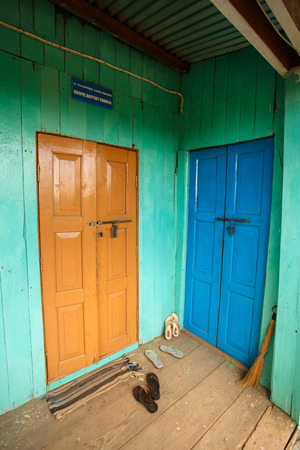 Falam Town , Chin State, Western Myanmar (Burma)の写真素材