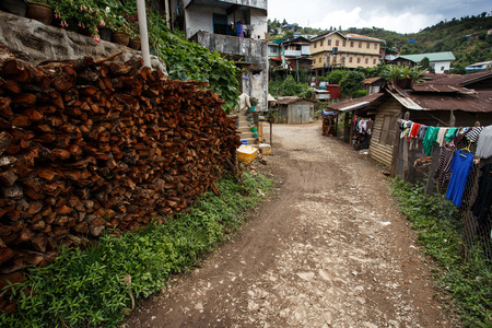 Falam Township , Chin State, Western Myanmar (Burma)の写真素材
