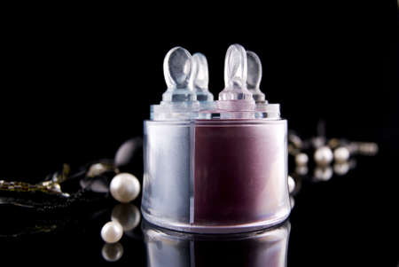 Pearl Eyeshadowの写真素材